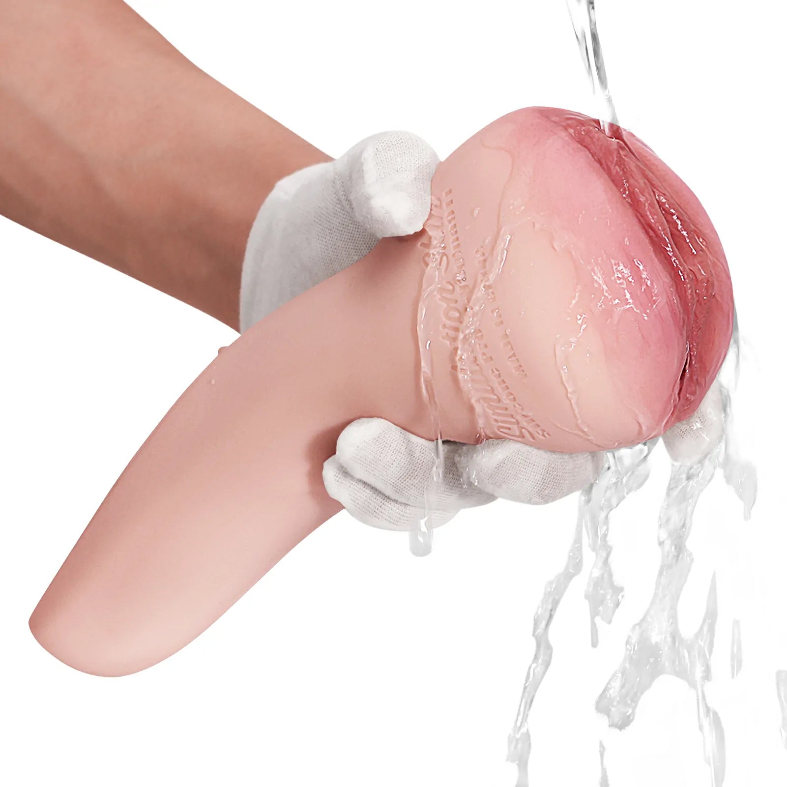 1.7LB Realistic Silicone Pocket Pussy with Detailed Labia and Soft Textured Inner Tunnel