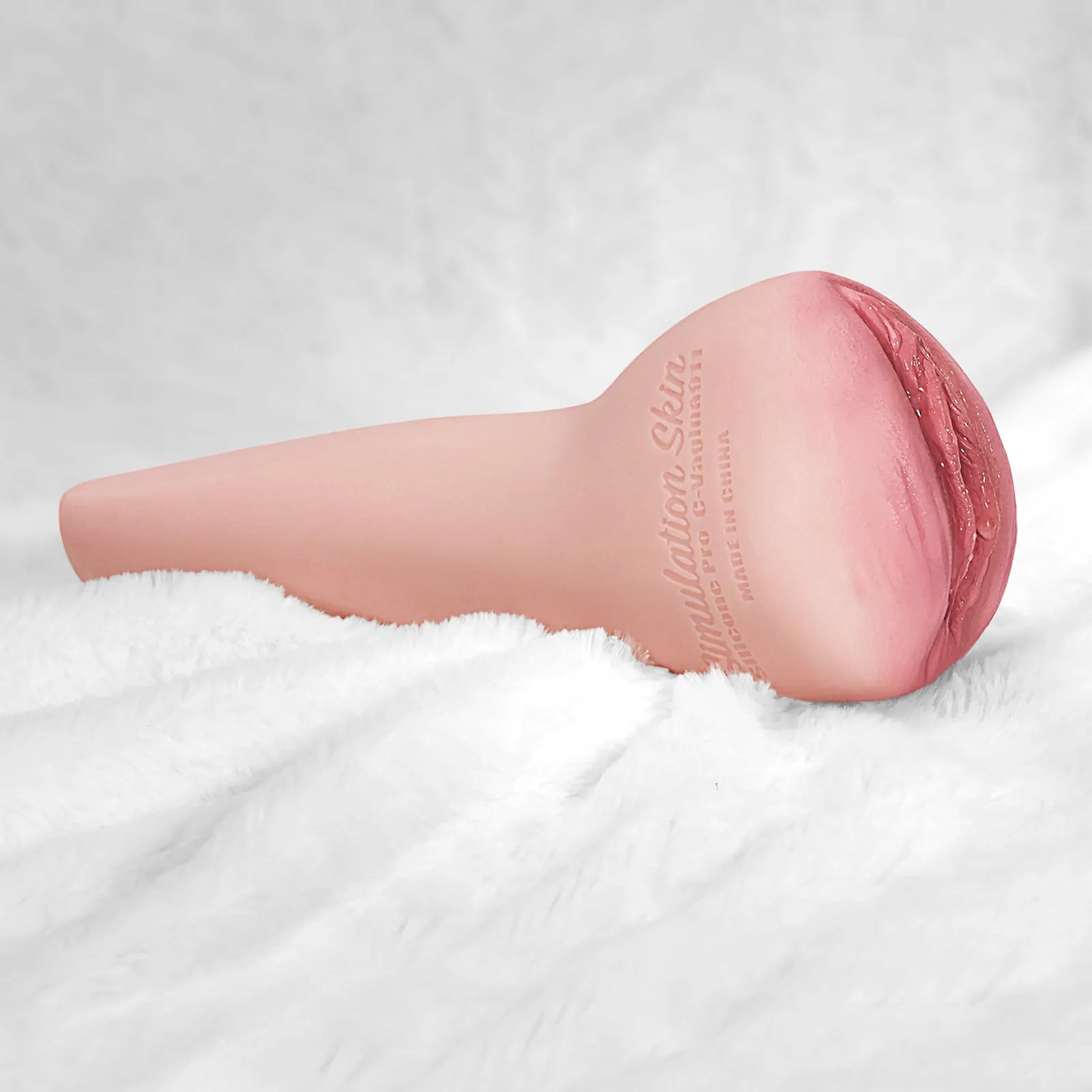 1.7LB Realistic Silicone Pocket Pussy with Detailed Labia and Soft Textured Inner Tunnel