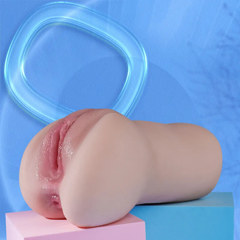 1.9LB Handheld Tight TPE Pocket Pussy for Deep Stimulation