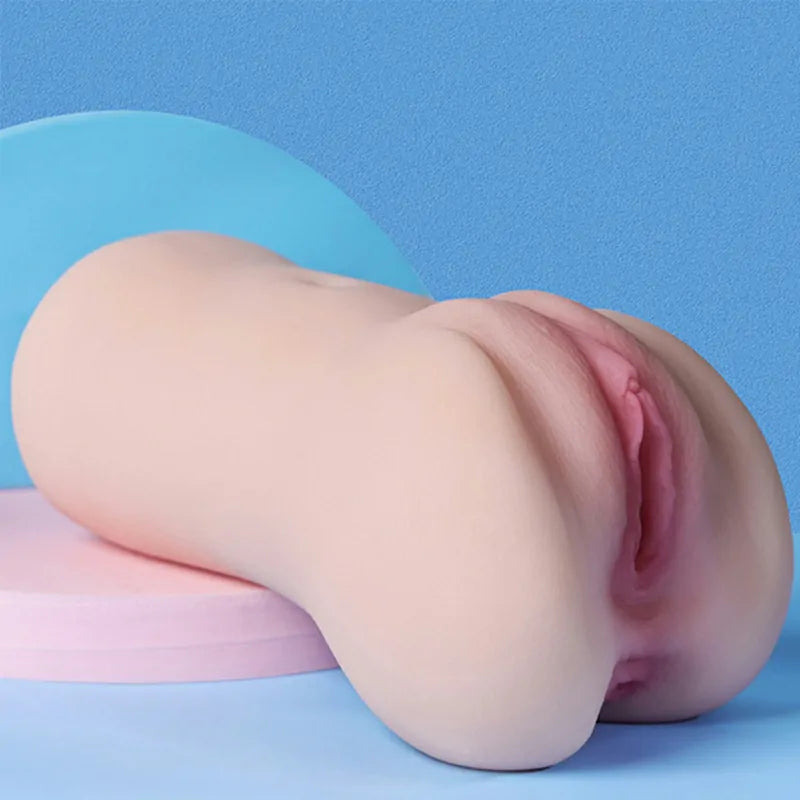 1.9LB Handheld Tight TPE Pocket Pussy for Deep Stimulation