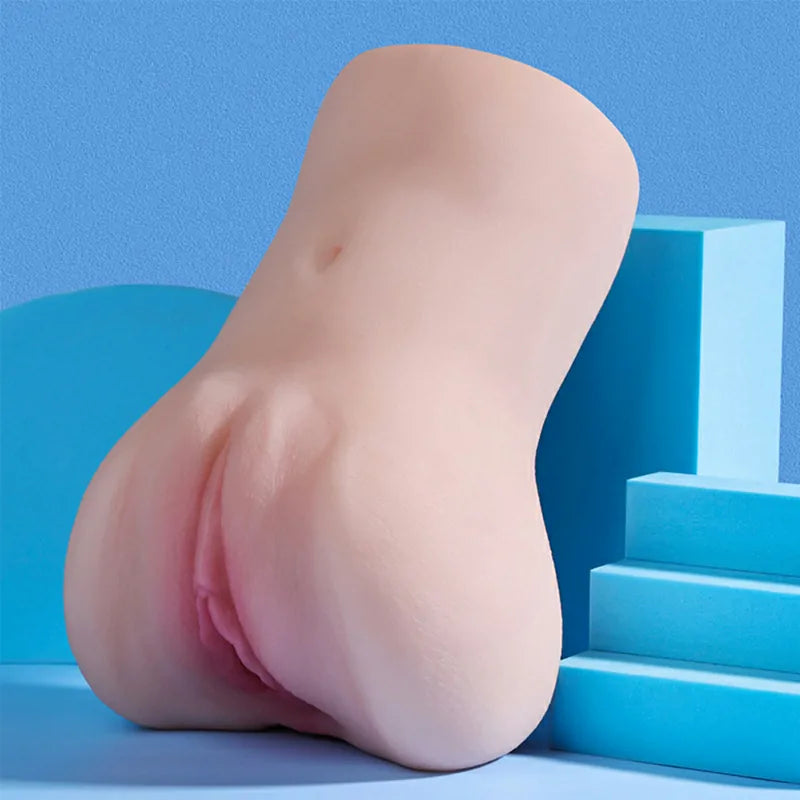 1.9LB Handheld Tight TPE Pocket Pussy for Deep Stimulation