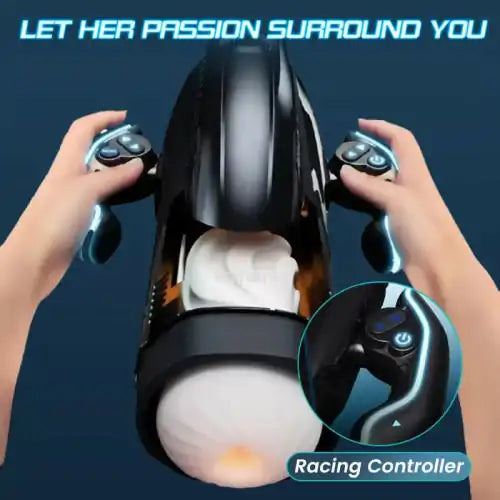 Leten Bermuda Storm: Blowjob Simulator with 10 Thrusting, Suction & Vibration Modes