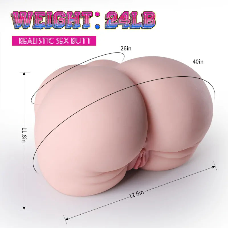 24lb Realistic Sex Butt Torso SD369