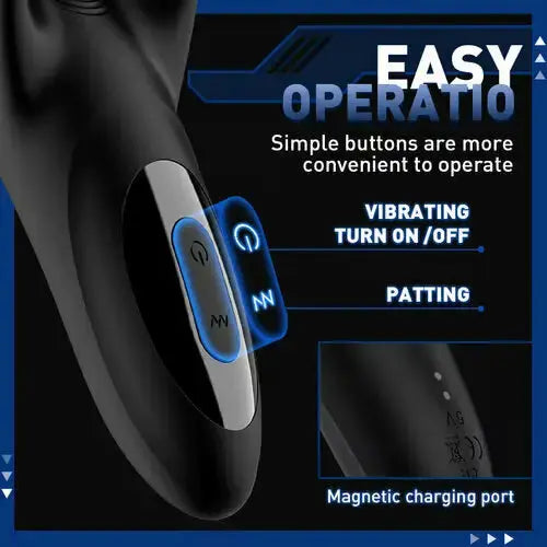XG9 3 in 1 Penis Vibrators with Multi Point Stimulation Dual Motors and Waterproof Design - Masturbatorhub