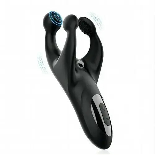 XG9 3 in 1 Penis Vibrators with Multi Point Stimulation Dual Motors and Waterproof Design - Masturbatorhub
