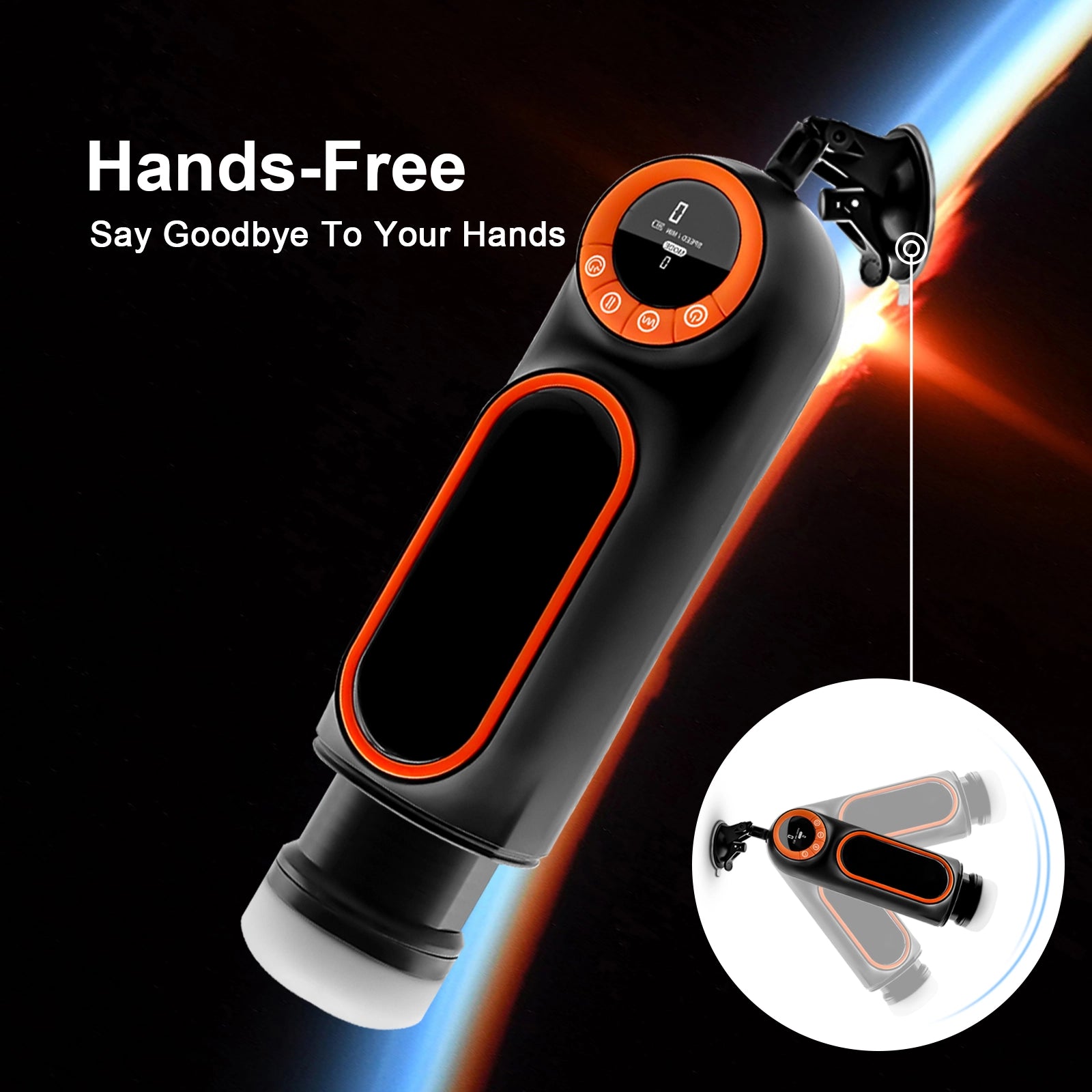4 In1 Telescoping & Sucking & Vibrating Male Masturbator