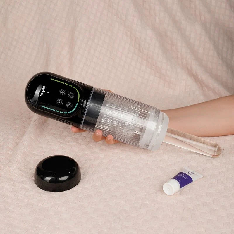 Automatic Male Masturbator 7 Modes APP Control LCD Display Vacuum Pump and Enlarger