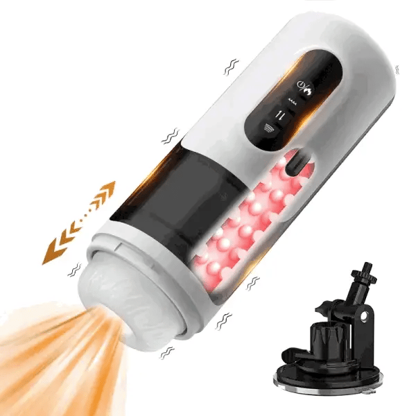 6 In 1 Quietest Male Masturbator 5 Thrusting&Sucting 10 Vibrating