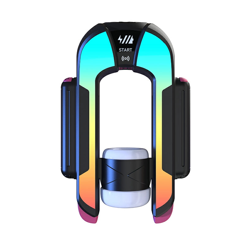 XT17 APP Automatic Thrusting Male Masturbator with LED Colorful Lights