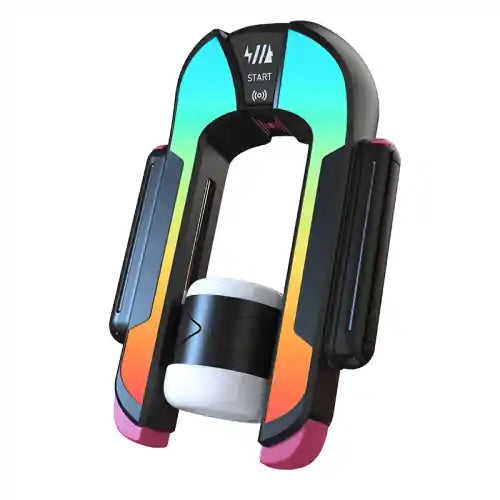XT17 APP Automatic Thrusting Male Masturbator with LED Colorful Lights