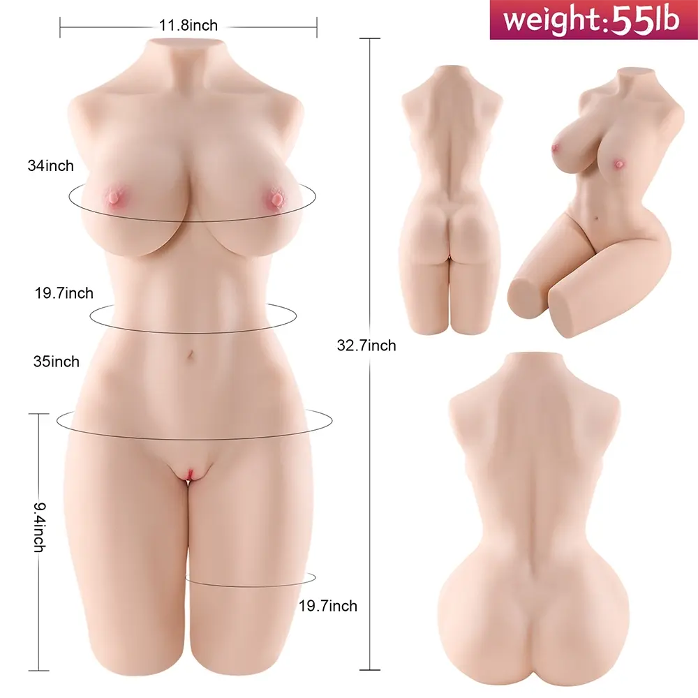 55LB TPE Sex Doll Torso