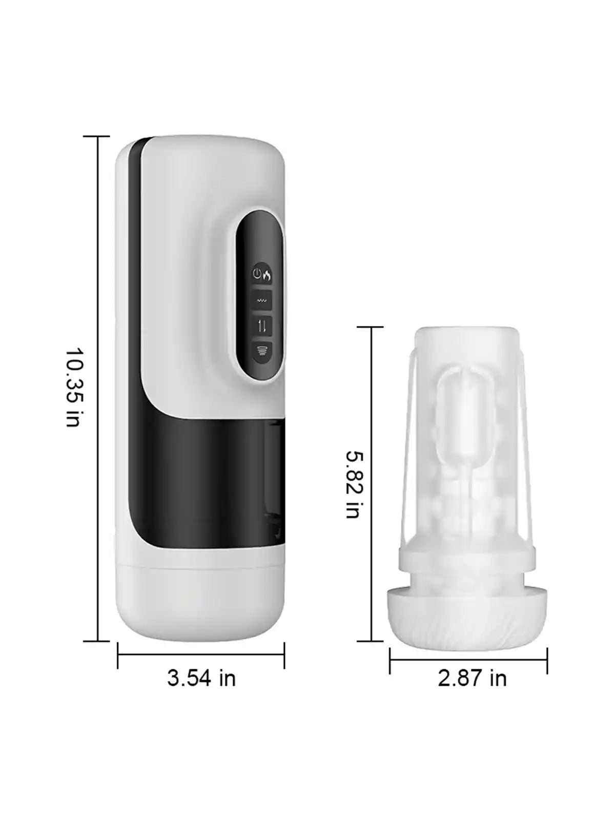 Quietest Male Stroker with Strong Motor and Odor-Free Sleeve