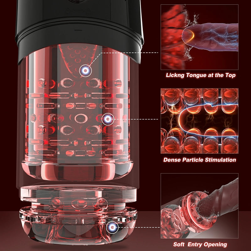 Bathroom Grade Deep Dick Sucking machines Five Action Stimulation