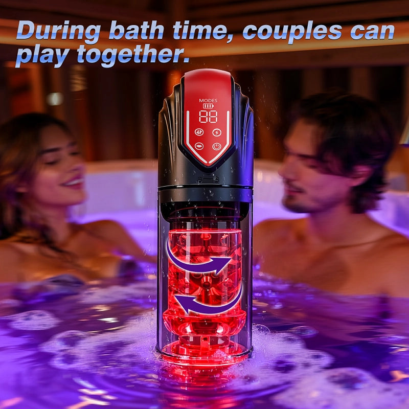 Bathroom Grade Deep Dick Sucking machines Five Action Stimulation