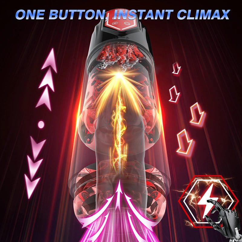 Bathroom Grade Deep Dick Sucking machines Five Action Stimulation