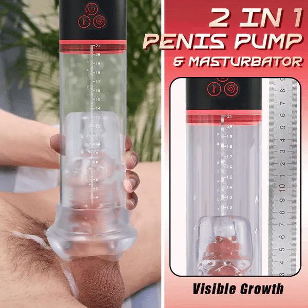 Best Multifunction Vacuum Penis Pump with 3 Suction & 9 Vibration Masturbator blowjob machine