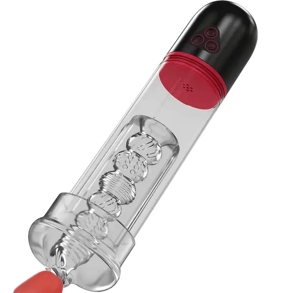Best Multifunction Vacuum Penis Pump with 3 Suction & 9 Vibration Masturbator blowjob machine
