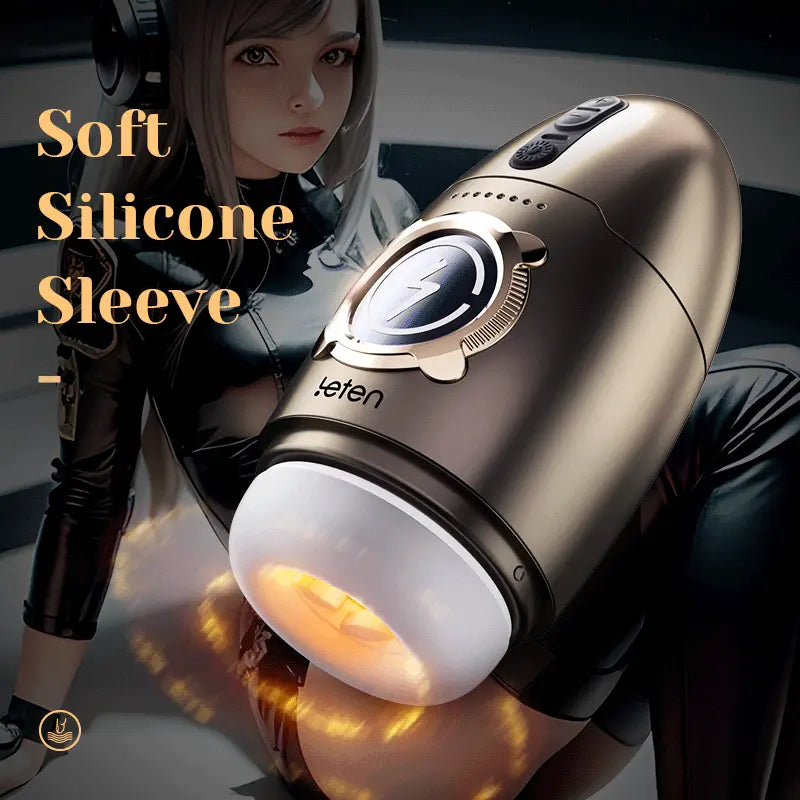 XR2 Rotating Masturbator 7 Rotation Modes Soft TPE Sleeve