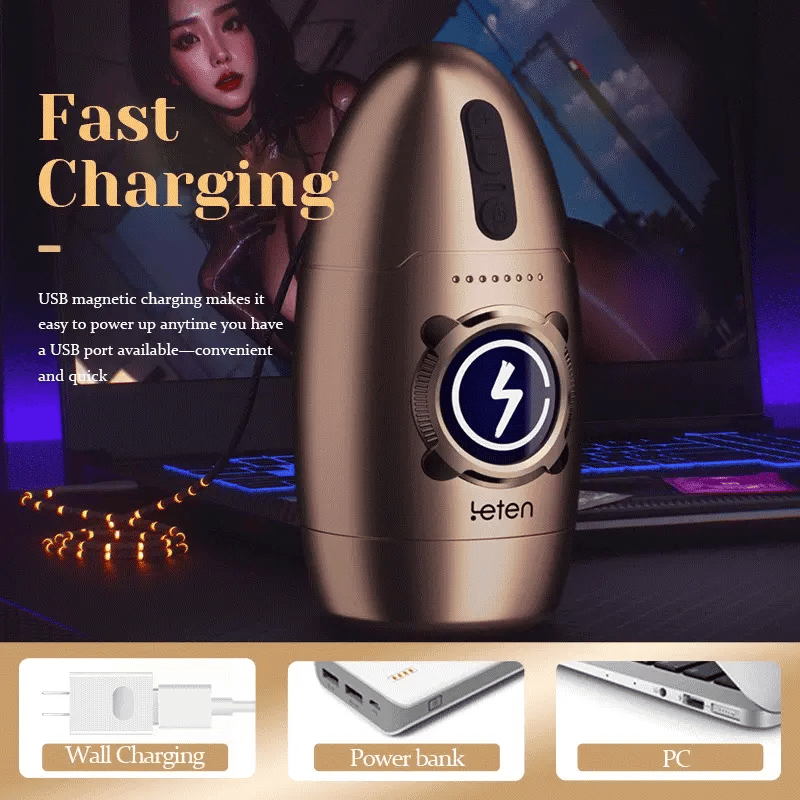 Leten Ultimate Oral Toy With 7 Dynamic Rotation Settings Max Speed 600rpm