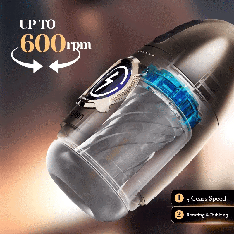 Leten Ultimate Oral Toy With 7 Dynamic Rotation Settings Max Speed 600rpm
