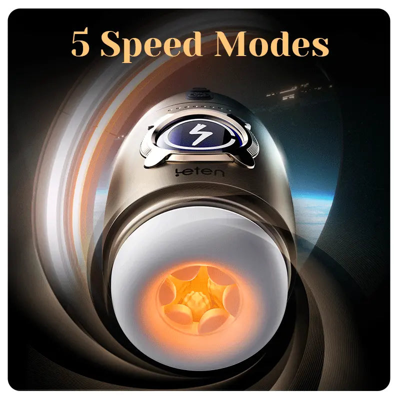 XR2 Rotating Masturbator 7 Rotation Modes Soft TPE Sleeve