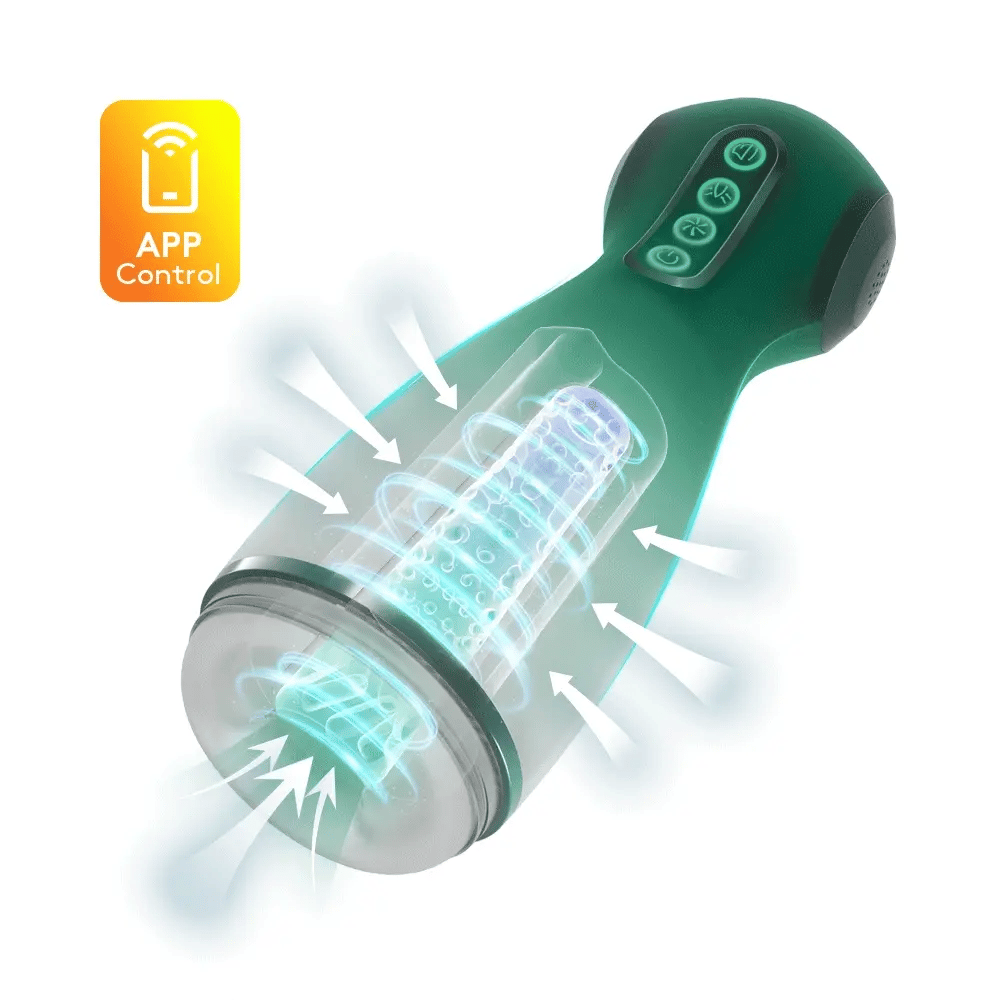 XS7 Automatic Masturbator with 6 Vibration Suction & Moan Modes
