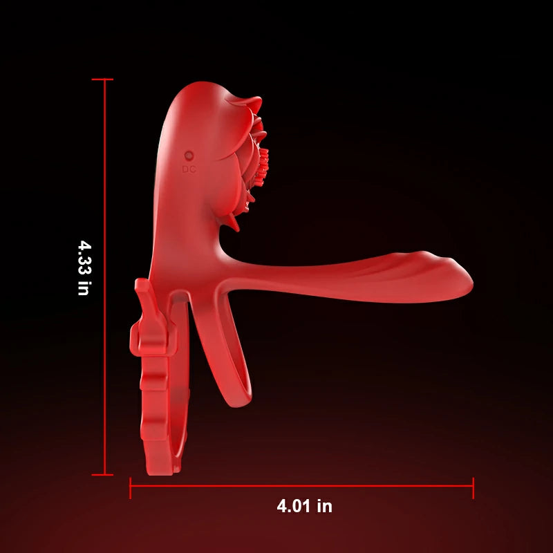 PR8 App Controlled Dual Motor Dick Ring For Men