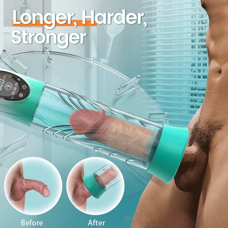 Electric Vacuum Water Penis Pumnp 4 Pressure Levels 9 Sucking