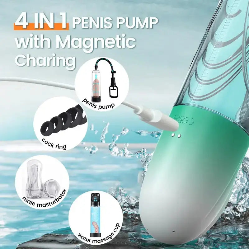 Electric Vacuum Water Penis Pumnp