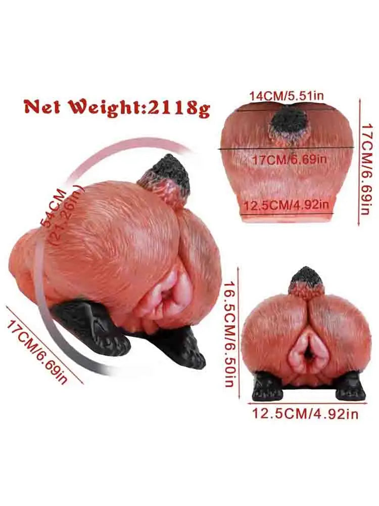 Sexy Fox Butt Fantasy Masturbator