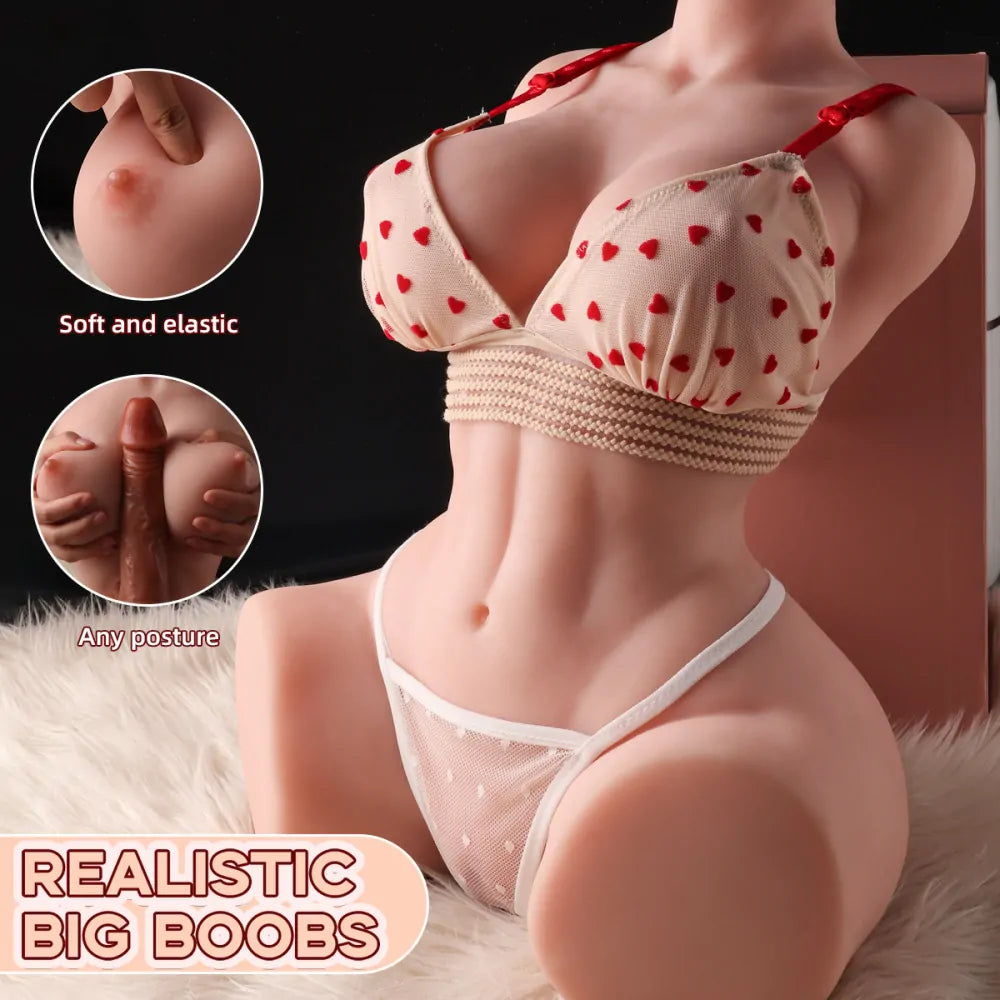 Daisy 19.29LB Female Torso Sex Toy Soft Silicone Skin