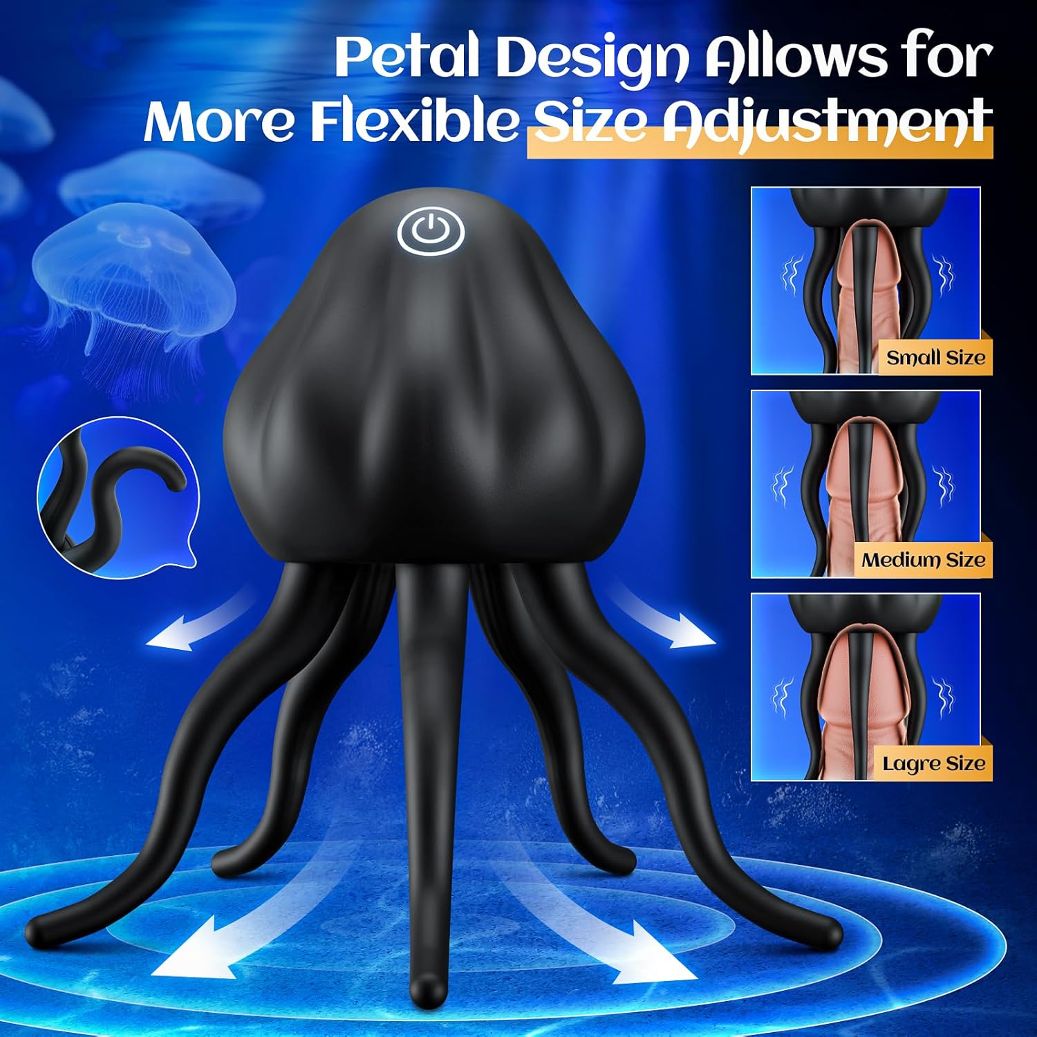 XG22 Octopus Male Vibrator With 10 Vibrating Modes For Ultimate Pleasure