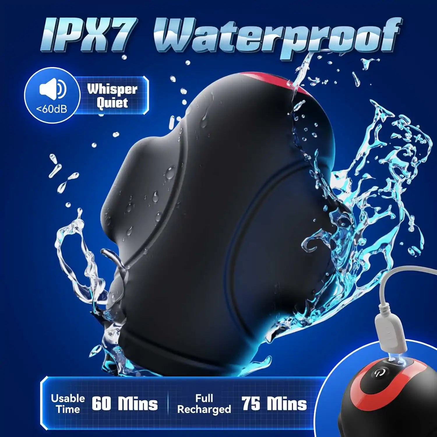 Upgraded App Control 4 in 1 Dick Trainer Vibrating Masturbation Cup