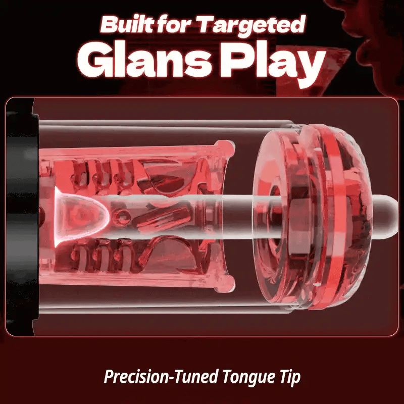 Handle Design 9 Thrusting & Rotating 9 Suction Adult Toys Mens Masturbator