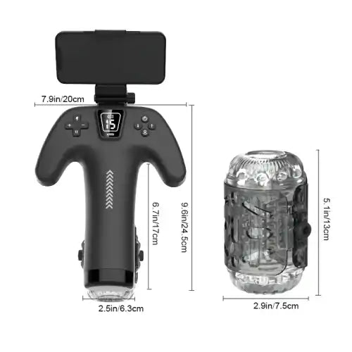 Adjustable Internal Sleeve Size BBC Jerking Off Toy