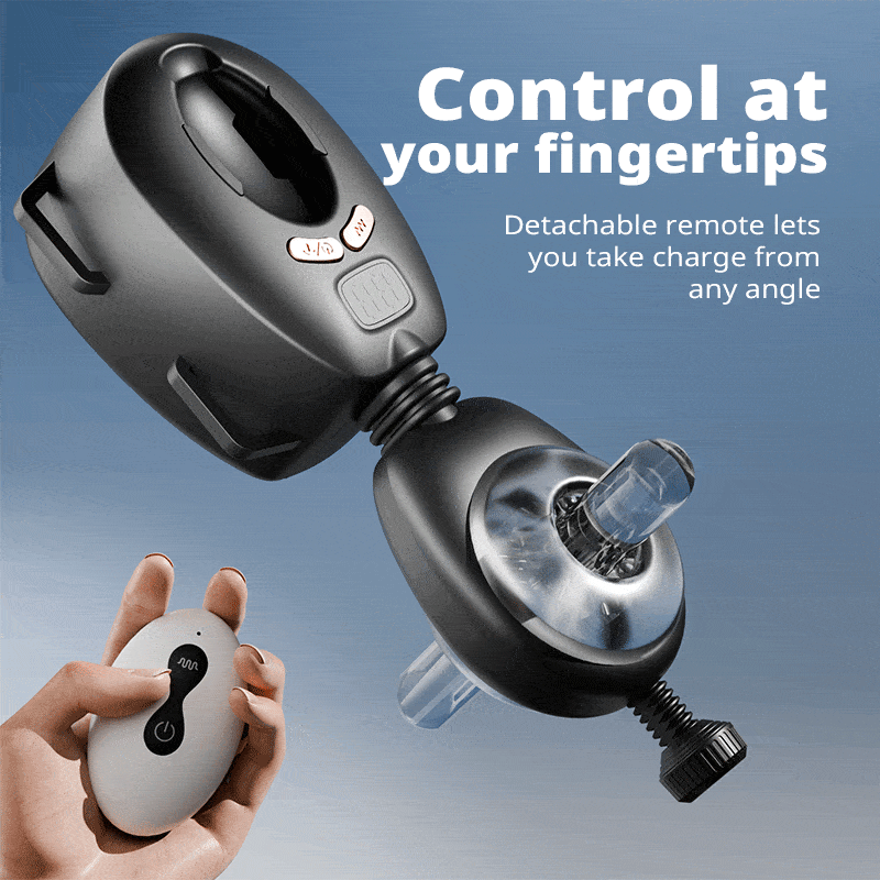 XT11 Wearable top male masturbators with 9 Vibration & Thrust Modes Remote Control