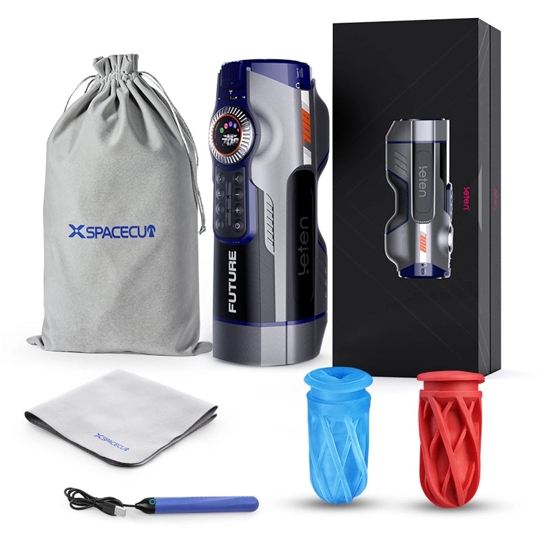 High Speed Automatic Telescoping Luxury Male Stroker With Bluetooth Heating Moaning Function