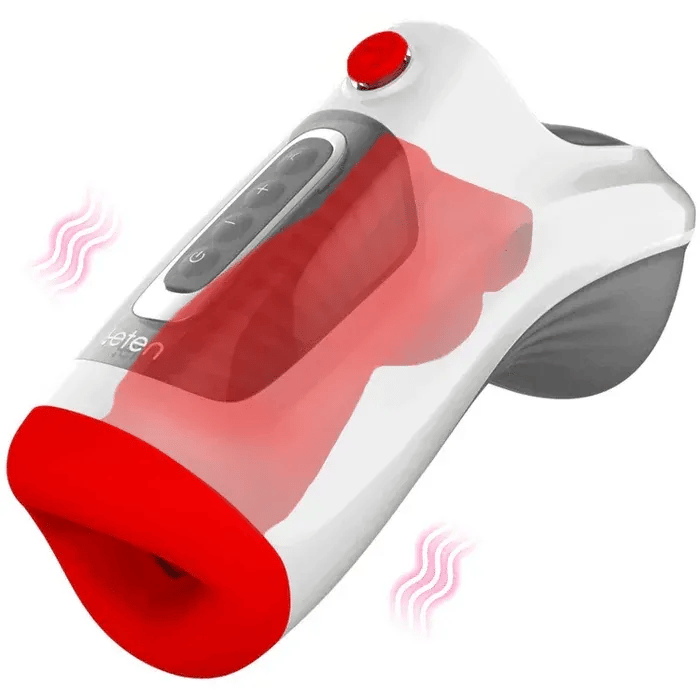 Leten 10 Vibration Deep Throat Air Control Vacuum Sucking Blowjob Masturbator