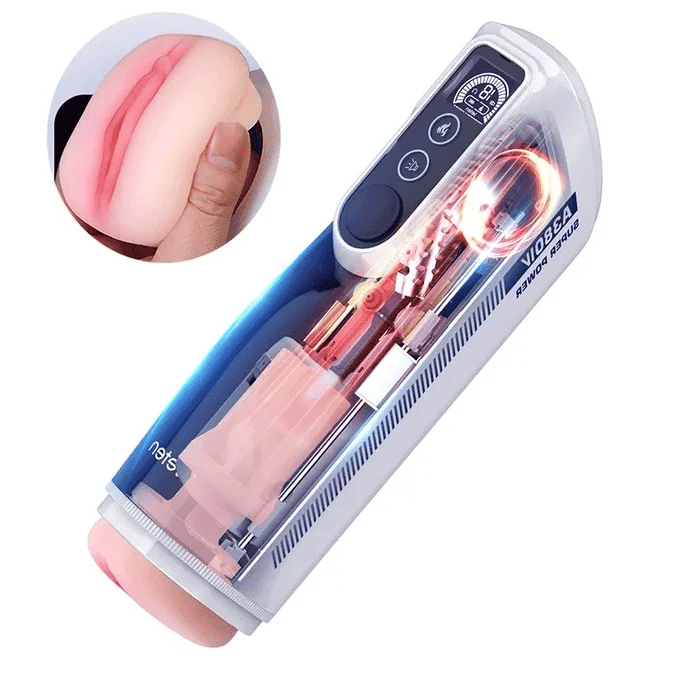 Leten A380 IV Heating Male Masturabtor Up To 370 Strokes/Min 10thrusting & Rockin