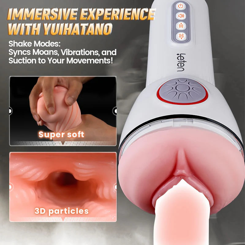 Leten Hatano Yui IV Fleshlight Automatic Stroker