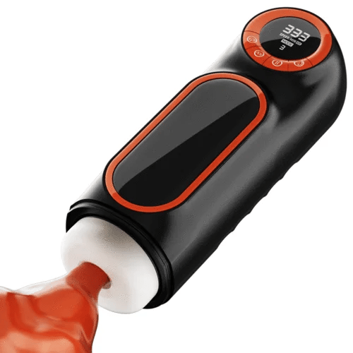 3 in 1Thrusting &Sucking &Vibrating Male Stroker Hands-free Masturbation