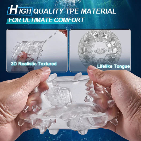 Male Stroker 7 Sucking Vibrating Thrusting Rotating 100% Waterproof