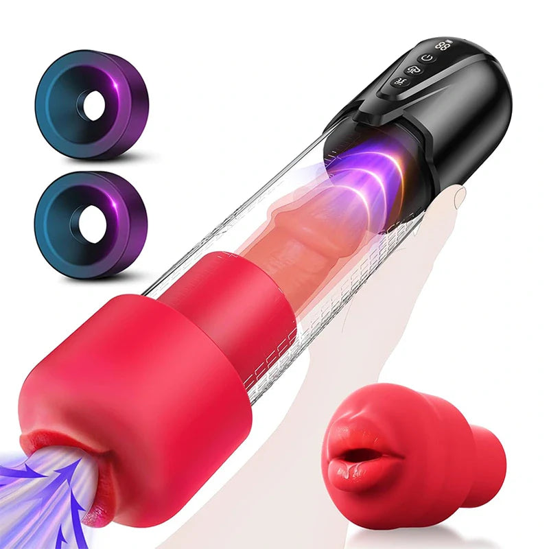 Multi-Function Masturbation Penis Trainer Pump