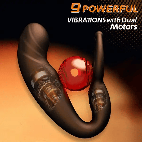 PM11: 9 Powerful Vibrating Gay Prostate Massager Remote Control