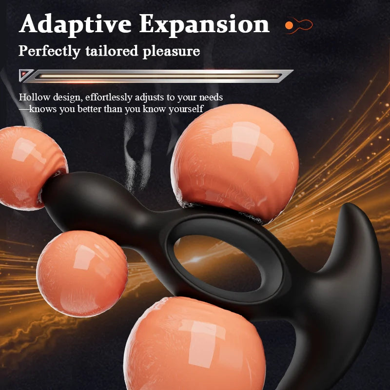 PM12 Male Prostate Vibrator with Remote Control and Vibrating