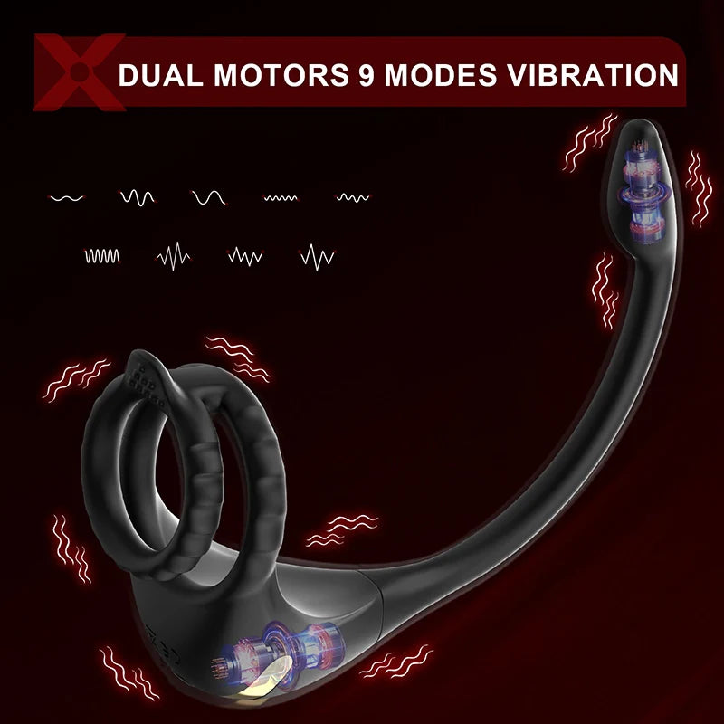 PM2 APP Control Vibrating Prostate Massager & Anal Toy For Men