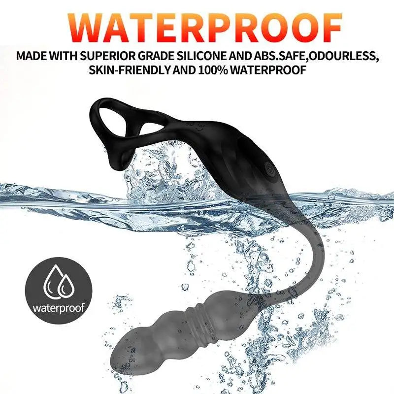 PM6: Thrusting & Vibrating Prostate Massager with 100% Wearable & Remote Control