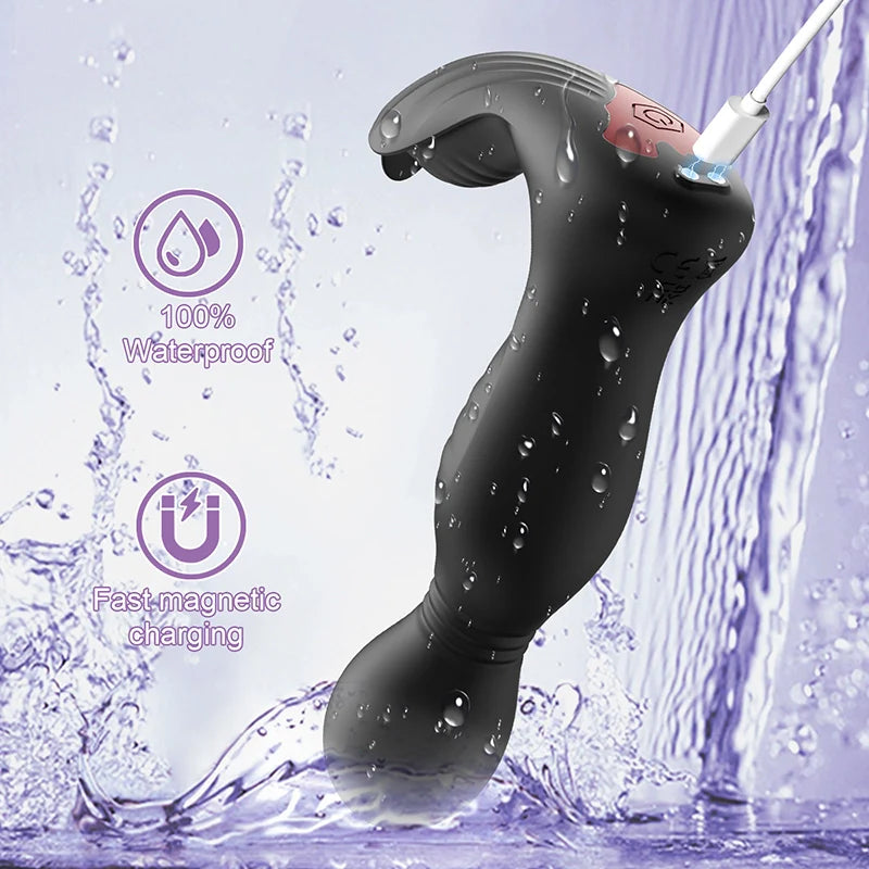 PM8 Hands-Free Wearable Anal Toy for Men with App & Remote Control