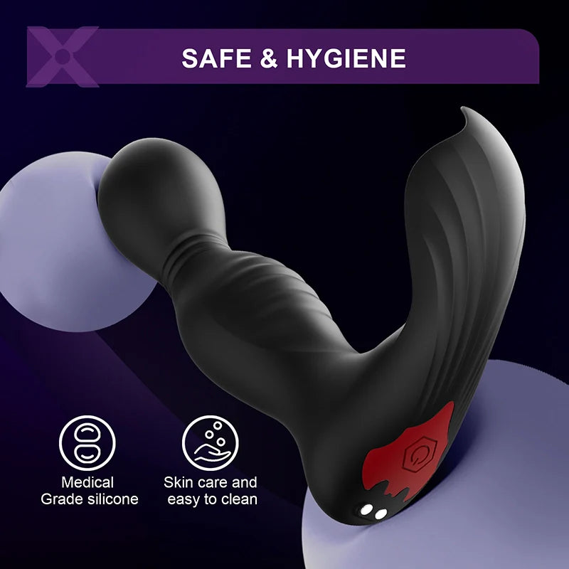 PM8 Hands-Free Wearable Anal Toy for Men with App & Remote Control