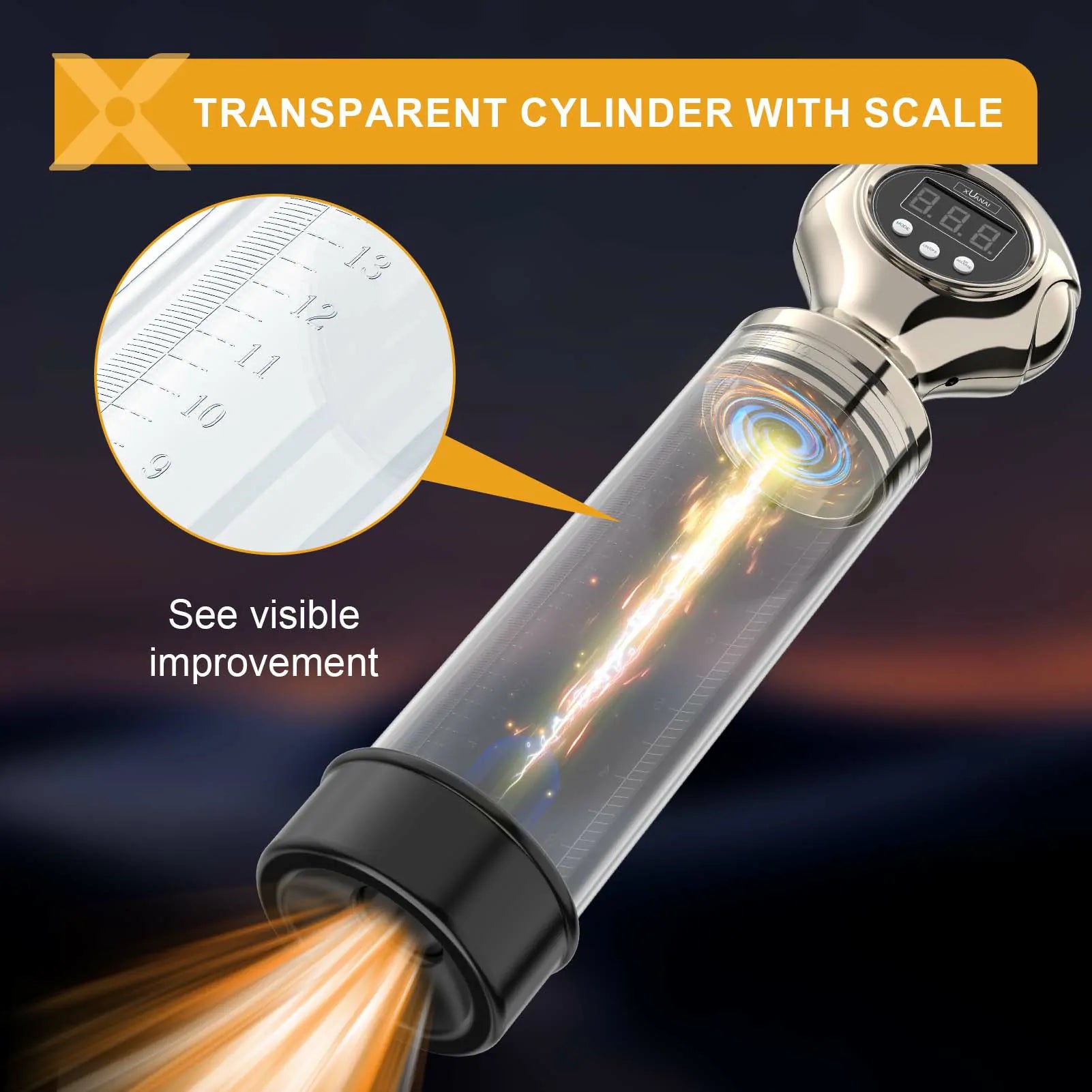 XP15: Large-Size Electric Vacuum Pump with LED Display and One-Touch Air Release